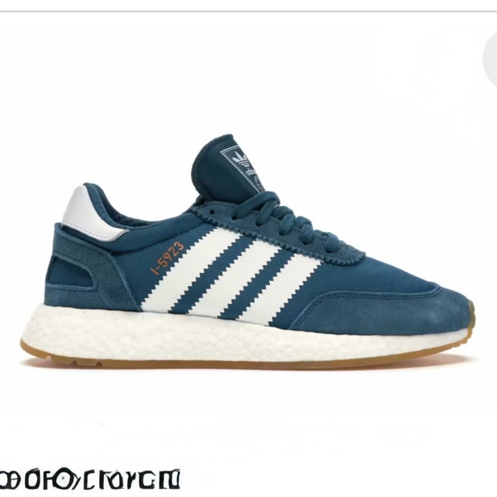 Adidas | Women’s 1-5923 Sneakers, Teal and White, Size 10 - EUC